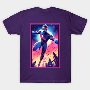 Retro Anime Comic Hero | Anime Origin | Vintage Anime Art T-Shirt